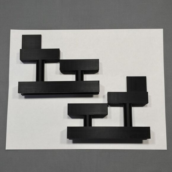 Aquarium Hydroponic Light Risers Staggered Teared Extended Dual Tab Rimmed Tanks - Picture 6 of 12